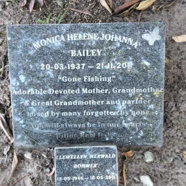 BAILEY Monica Helene Johanna 1937-2011 :: BOHMER Llewellyn Herwald 1946-2011