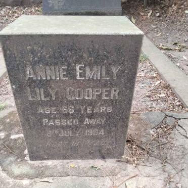 COOPER Annie Emily Lily -1984