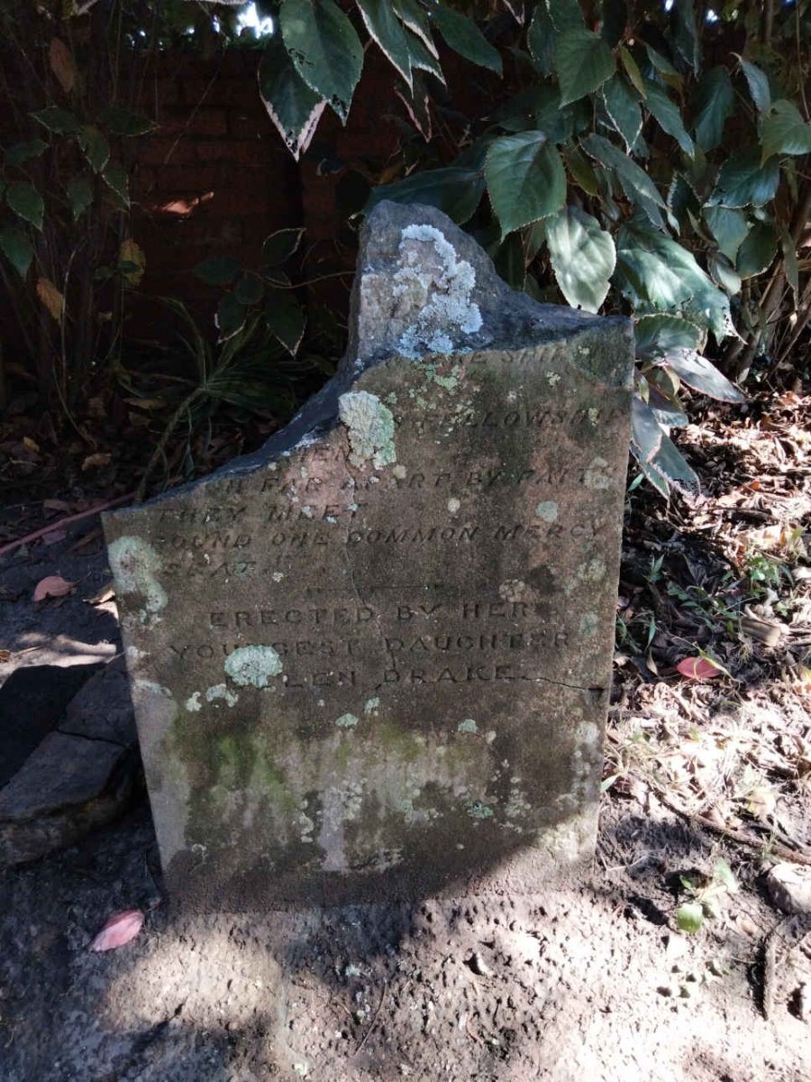 DRAKE Elizabeth Mary 1824-1852