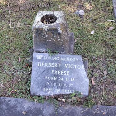 FREESE Herbert Victor 1913-1997
