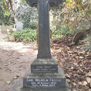 FREESE Carl Wilhelm 1862-1952