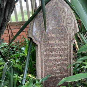 GILLITT Arthur William 1893-1900