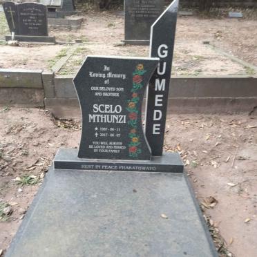 GUMEDE Scelo Mthunzi 1987-2017