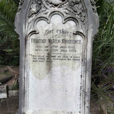 KONIGKRAMER Friederich Wilhelm 1847-1909