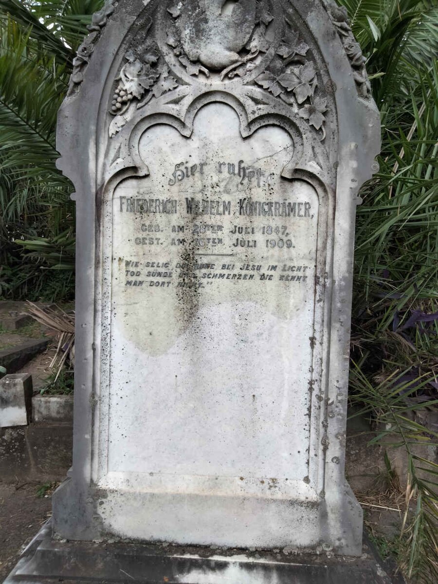 KONIGKRAMER Friederich Wilhelm 1847-1909