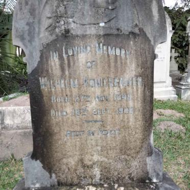 KONIGKRAMER Wilhelm 1849-1908