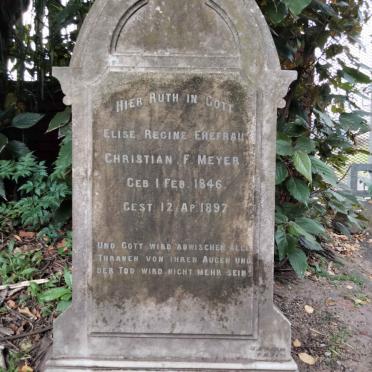 MEYER Elise Regine 1846-1897