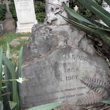 SANDER Carl 1860-1907