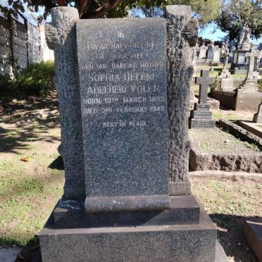VOLEK Sophia Helene Adelheid 1895-1948