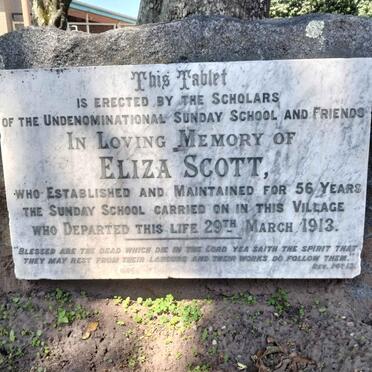 SCOTT Eliza -1913