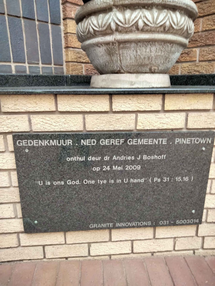 1. Overview / Oorsig