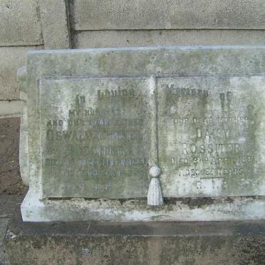 ROSSITER Oswald Chanel 1891-1951 &amp; Daisy 1900-1991