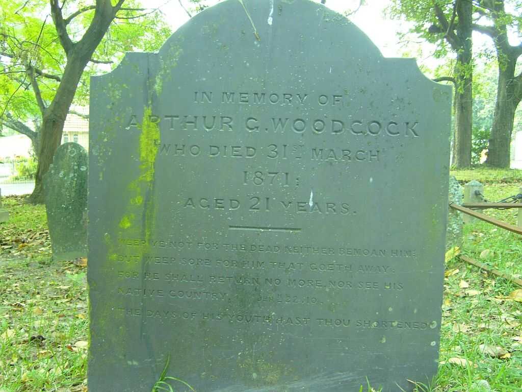 WOODCOCK Arthur C. 1850-1871