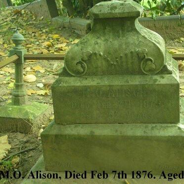 ALISON M.O. 1824-1876