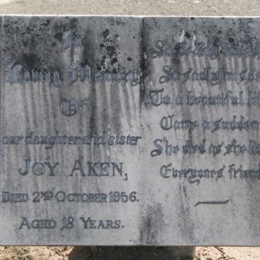 AKEN Joy 1938-1956