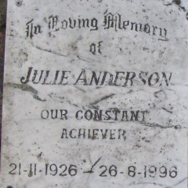 ANDERSON Julie 1926-1996