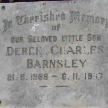 BARNSLEY Derek Charles 1966-1997