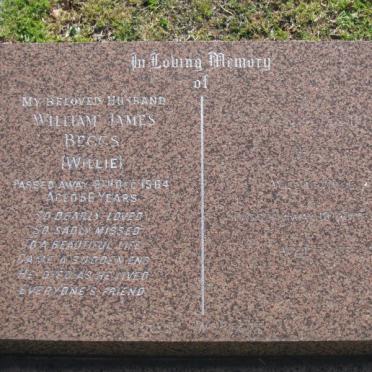 BEGGS William James 1908-1964