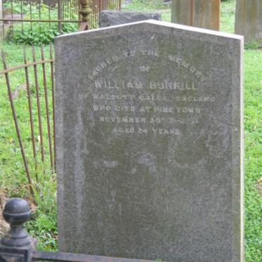 BURRILL William -1962