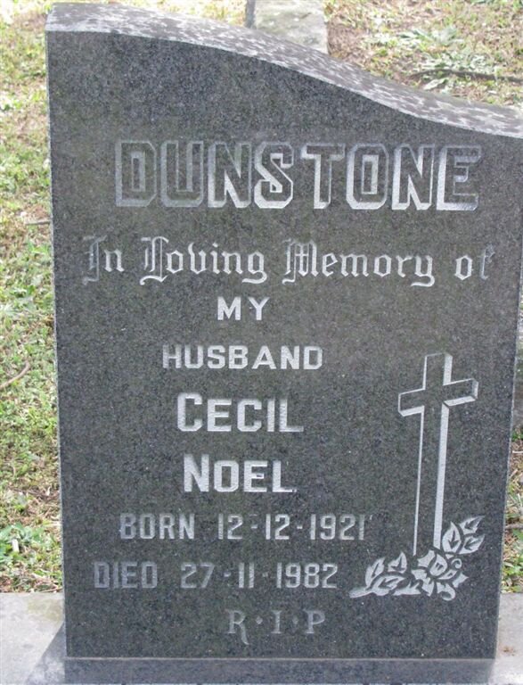 DUNSTONE Cecil Noël 1921-1982