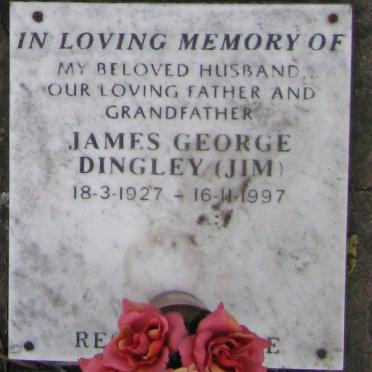 DINGLEY James George 1927-1997