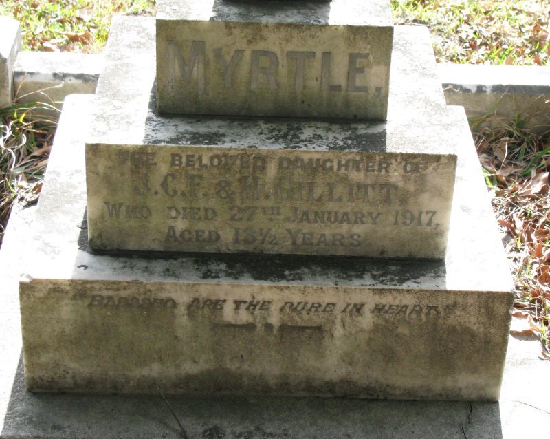 GILLITT Myrtle 1903-1917
