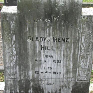 HILL Gladys Irene 1892-1978