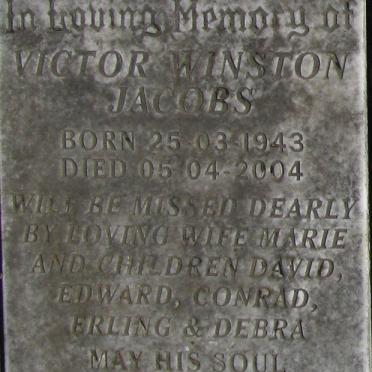 JACOBS Victor Winston 1943-2004