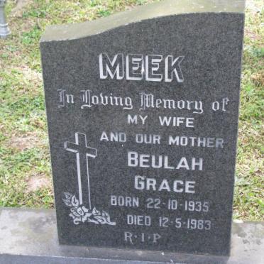 MEEK Beulah Grace 1935-1983