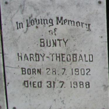 THEOBALD Bunty Hardy 1902-1988