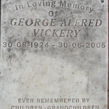 VICKERY George Alfred 1924-2005