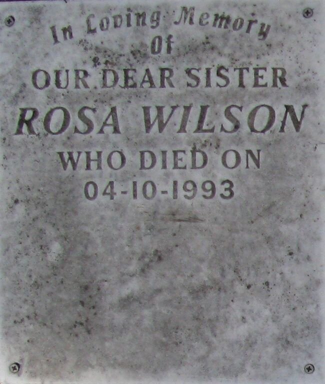 WILSON Rosa -1993