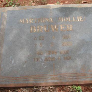 BRUWER Marthina 1909-2000