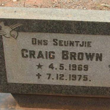 BROWN Craig 1969-1975