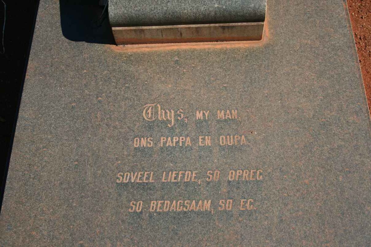 BEUKES Matthys Johannes -1978