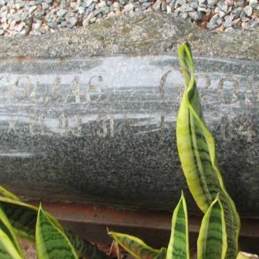 GROBLER Nicolaas 1931-2002