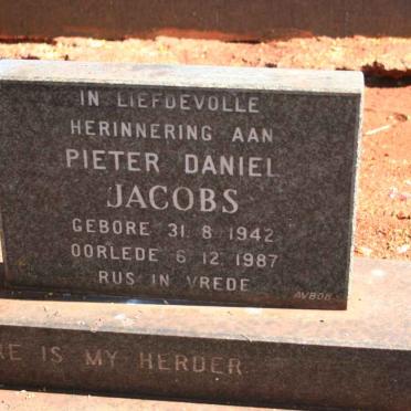 JACOBS Pieter Daniel 1942-1987