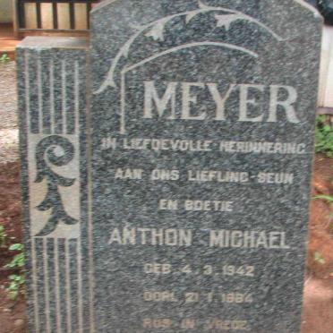 MEYER Anthon Michael 1942-1964