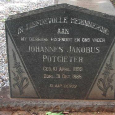 POTGIETER Johannes Jakobus 1899-1965