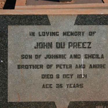 PREEZ John, du -1971