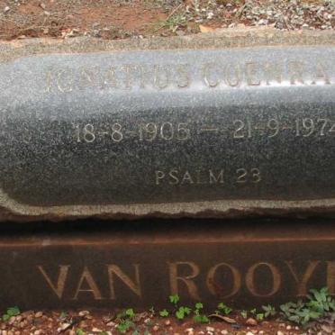 ROOYEN Ignatius Coenraad, van 1905-1974