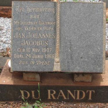 RANDT Jan Johannes Jacobus, du 1907-1966
