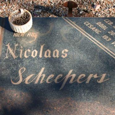 SCHEEPERS Nicolaas 1931-1974