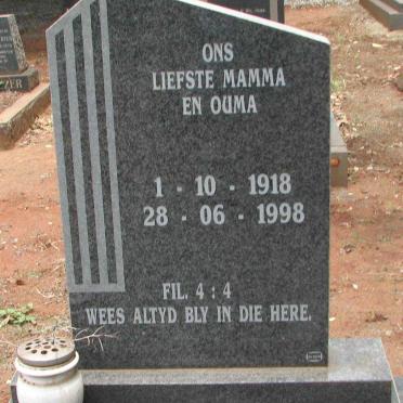 SMIT Leonie 1918-1998