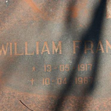 THOMAS William Frank 1917-1967