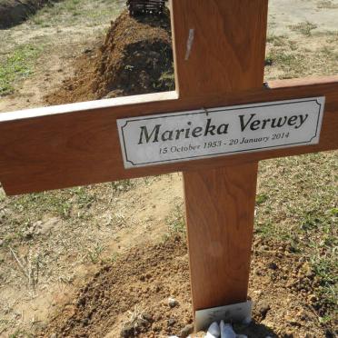 VERWEY Marieka 1953-2014