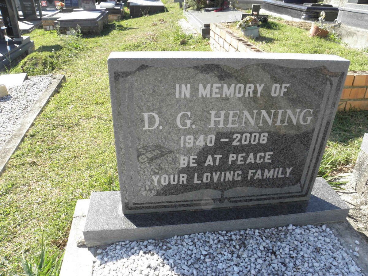 HENNING D.G. 1940-2006