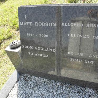 ROBSON Matt 1947-2008