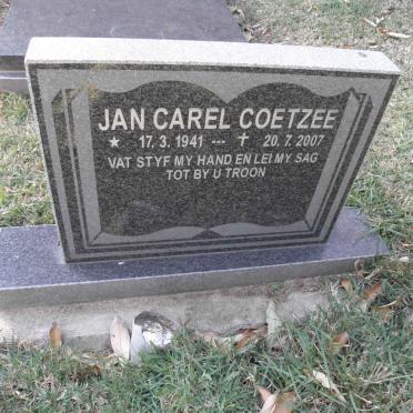 COETZEE Jan Carel 1941-2007