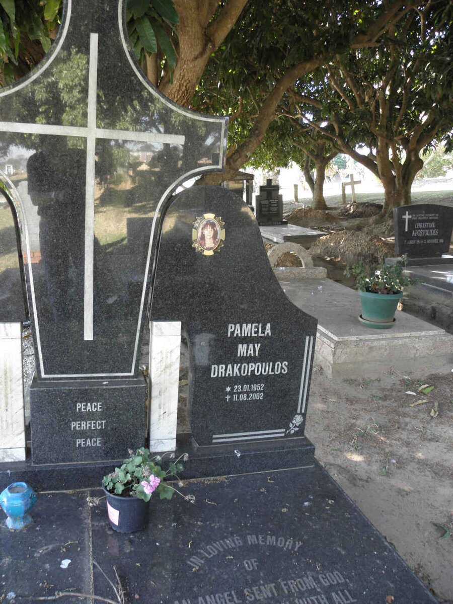 DRAKOPOULOS Pamela May 1952-2002